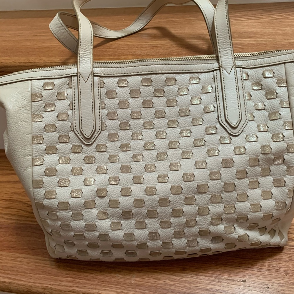 Fossil leather bag